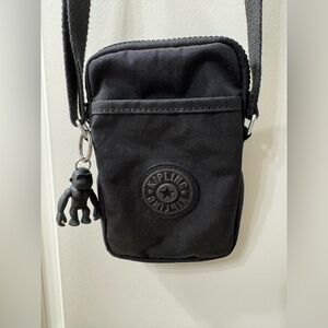 Kipling Black Phone Crossbody Bag